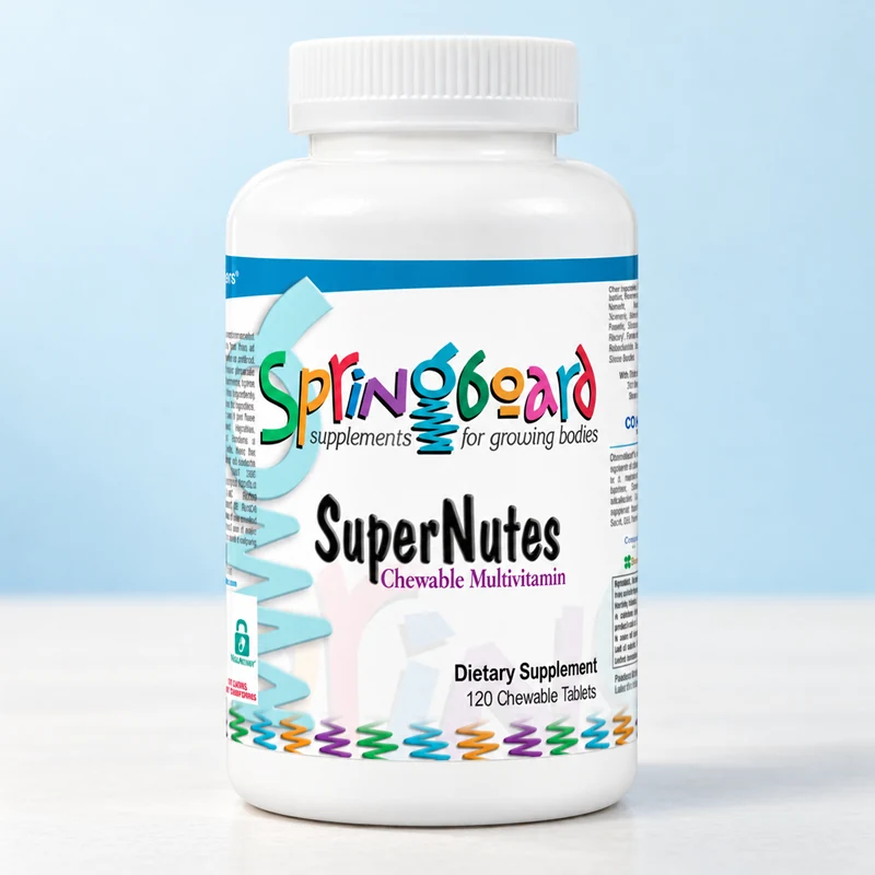 Supernuts Chewable Kids Multivitamin – Stronger Every Day Store SuperNutes product package